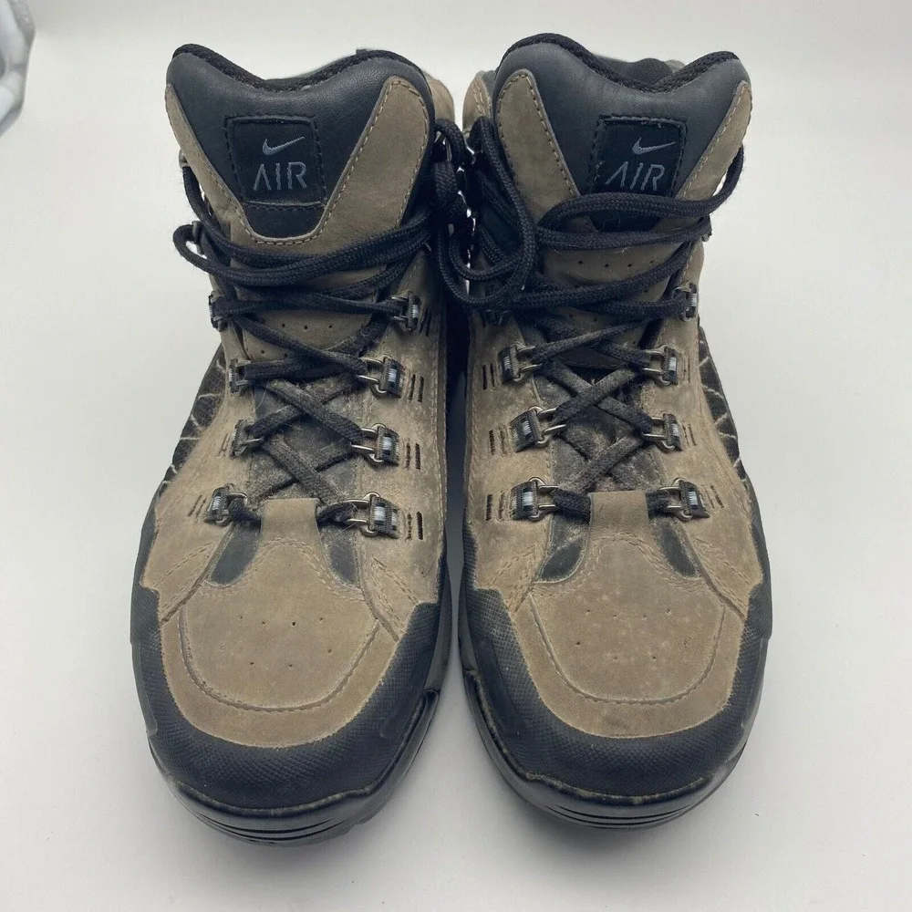Vintage 2003 Nike ACG‎ Air Wallowa Mid II Hiking Boots Vibram Gore-Tex Mens 9